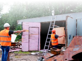 Демонтаж гаража Новороссийск