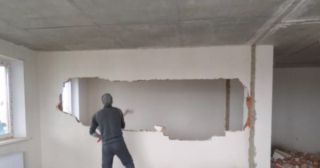 Демонтаж стен Новороссийск, цена от 2942 руб.